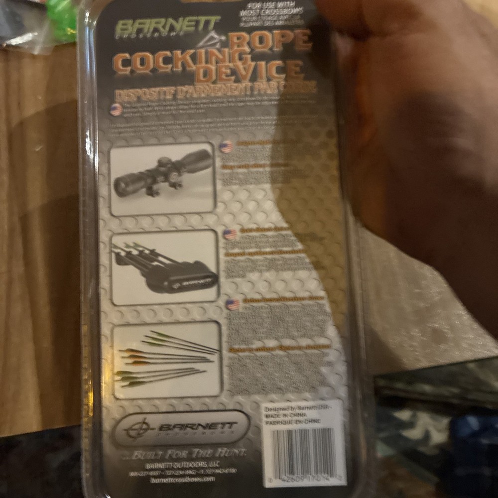 Barnett 17014 Rope Cocking Device - Black