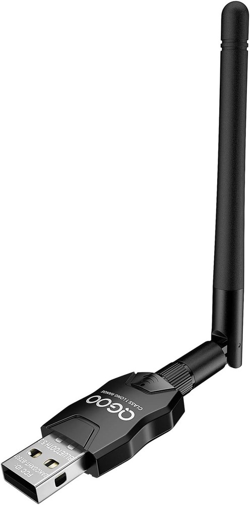 USB Bluetooth Dongle 5.3 - Class 1 Long-Range Receiver for Multi-Device Support