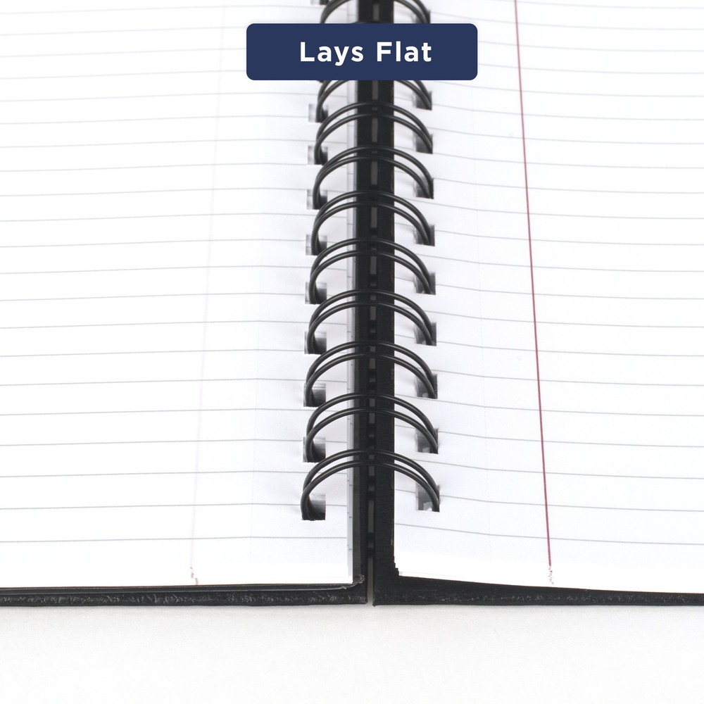 Cambridge Writing Notebook, 5" x 8", Medium, Black, 80 Sheets