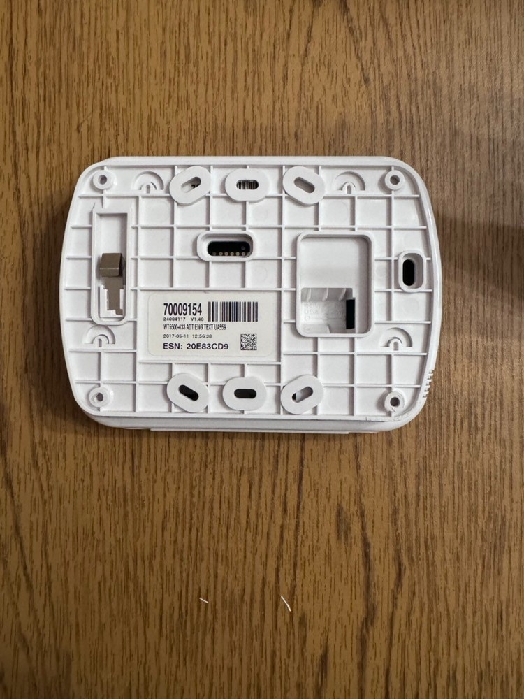 ADT Wire-free Keypad WT5500-433 Wireless