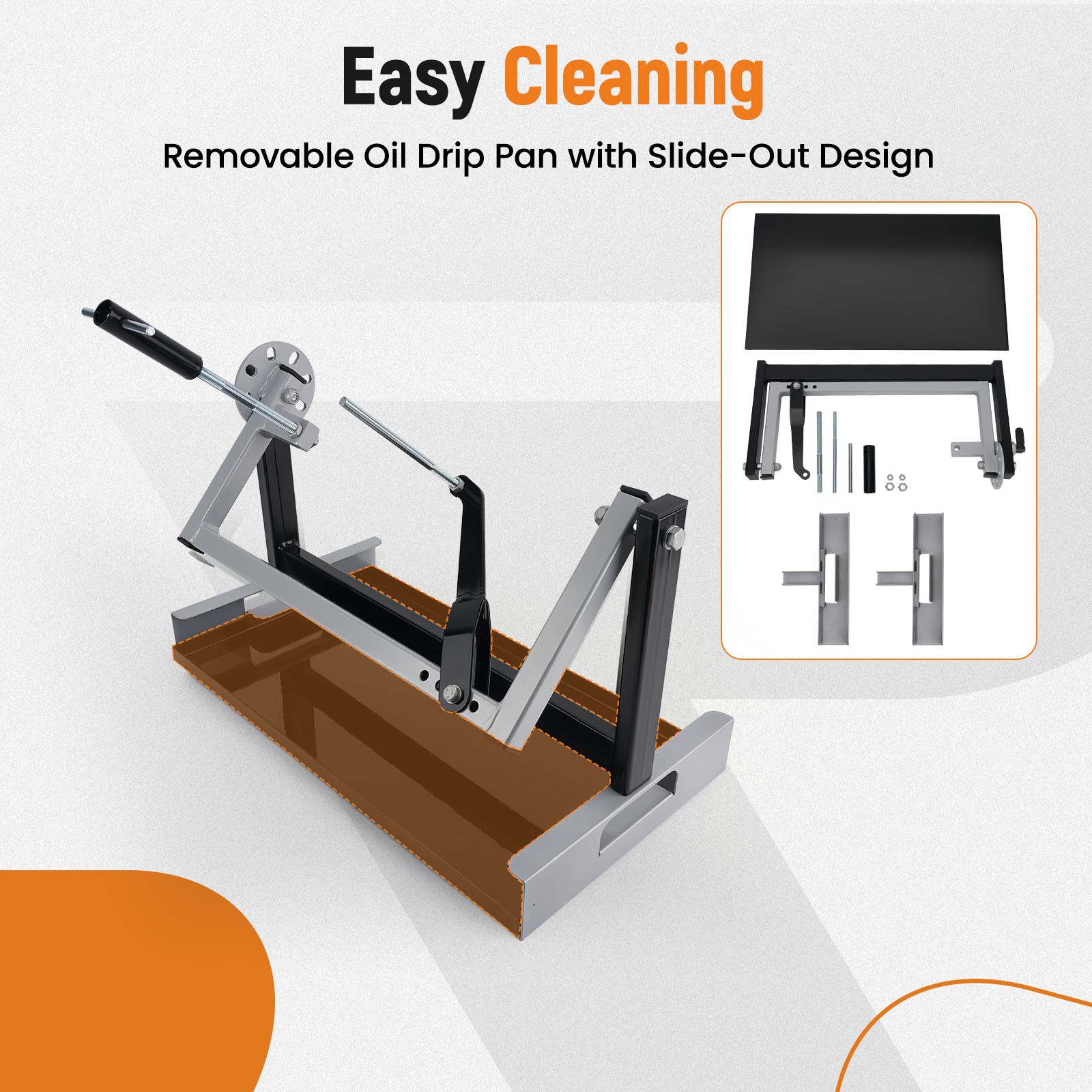 Universal 2 & 4 Stroke Engine Stand Single Cylinder Dirt Bike Motors For Yamaha