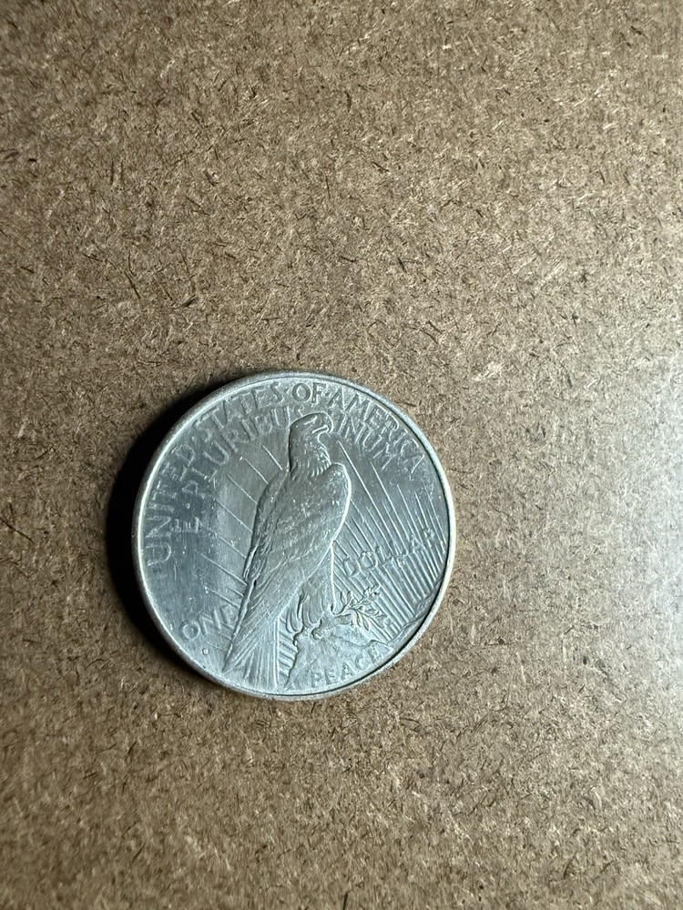 1934 d peace dollar au