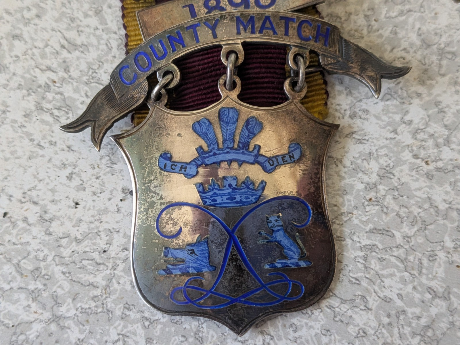 ANTIQUE SILVER MILITARY SPORTS MEDAL - 1ST RESERVE ARGYLL SUTHERLAND HIGHLANDERS