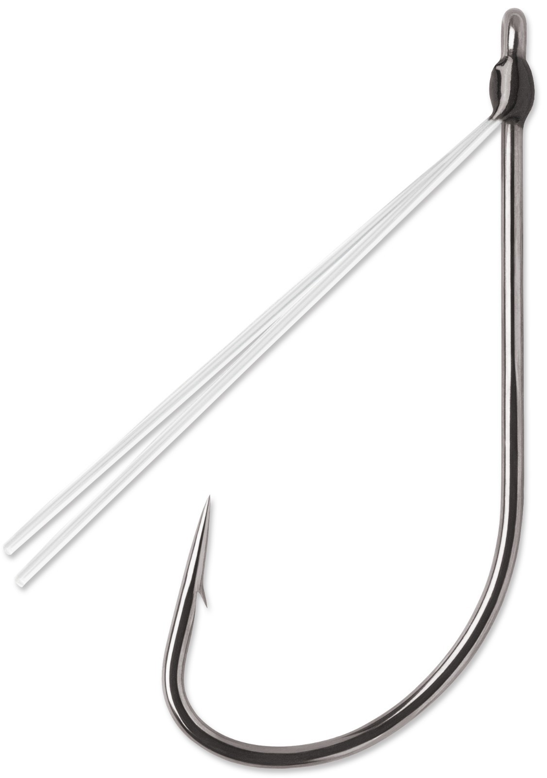 VMC Weedless Neko Hook Black Nickel 5 Pack - Weedless Bass Fishing Tackle