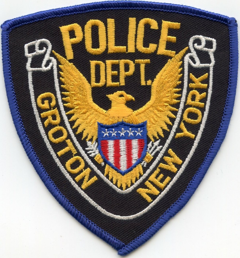 GROTON NEW YORK POLICE PATCH