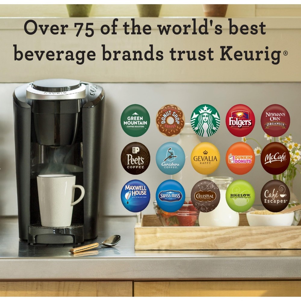 Keurig K-Compact Single-Serve K-Cup Pod Coffee Maker, Black