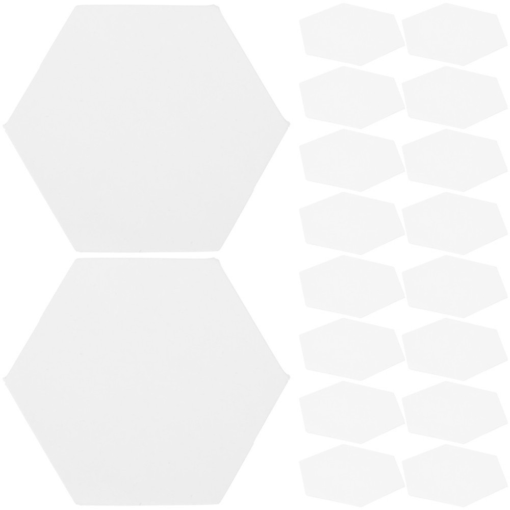 300 Pcs Hexagon Papers for Quilting Patchwork Tool Decor Drawing Hexagonal