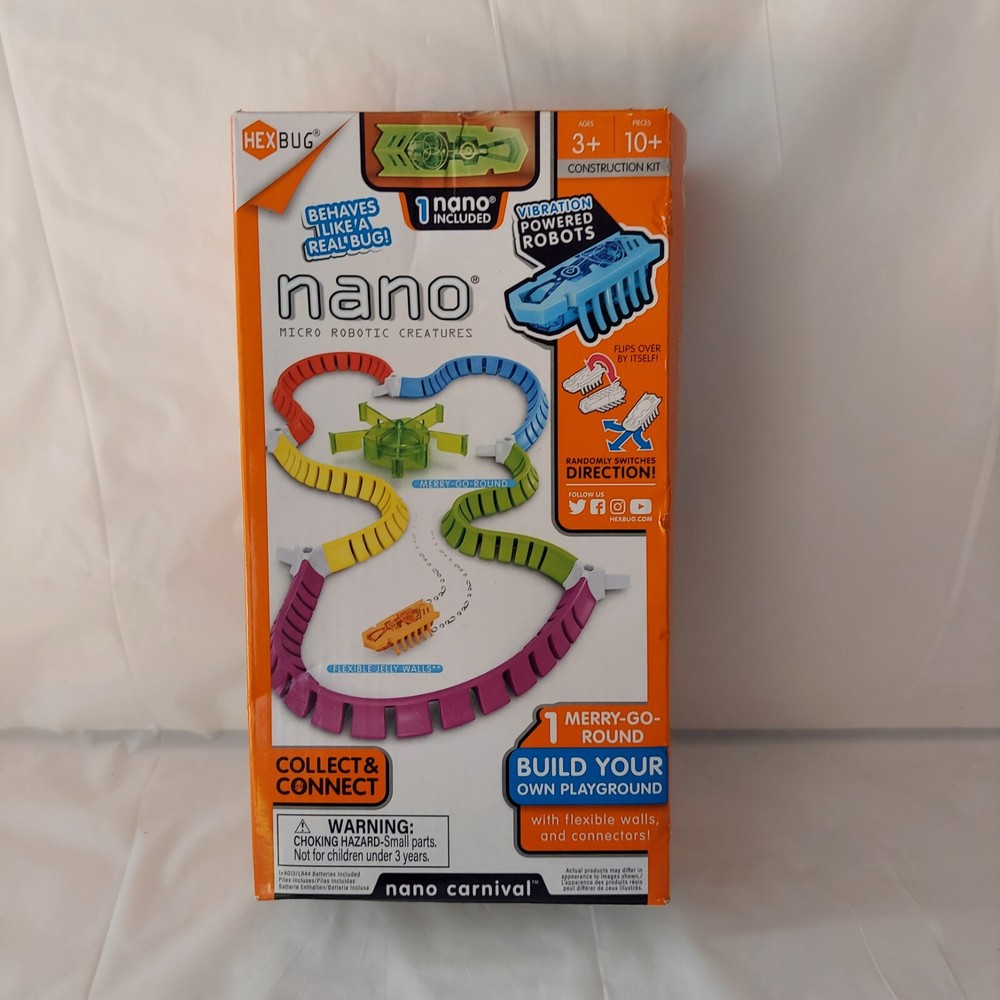 Hexbug Nano Carnival Micro Robotic Creatures Construction Kit (1 nano included)