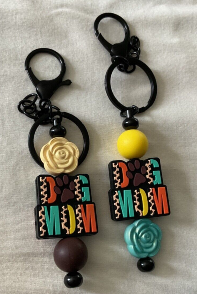 New Handmade Personalized Beaded Keychain/Decorative Bag Charm Multicolor/Theme