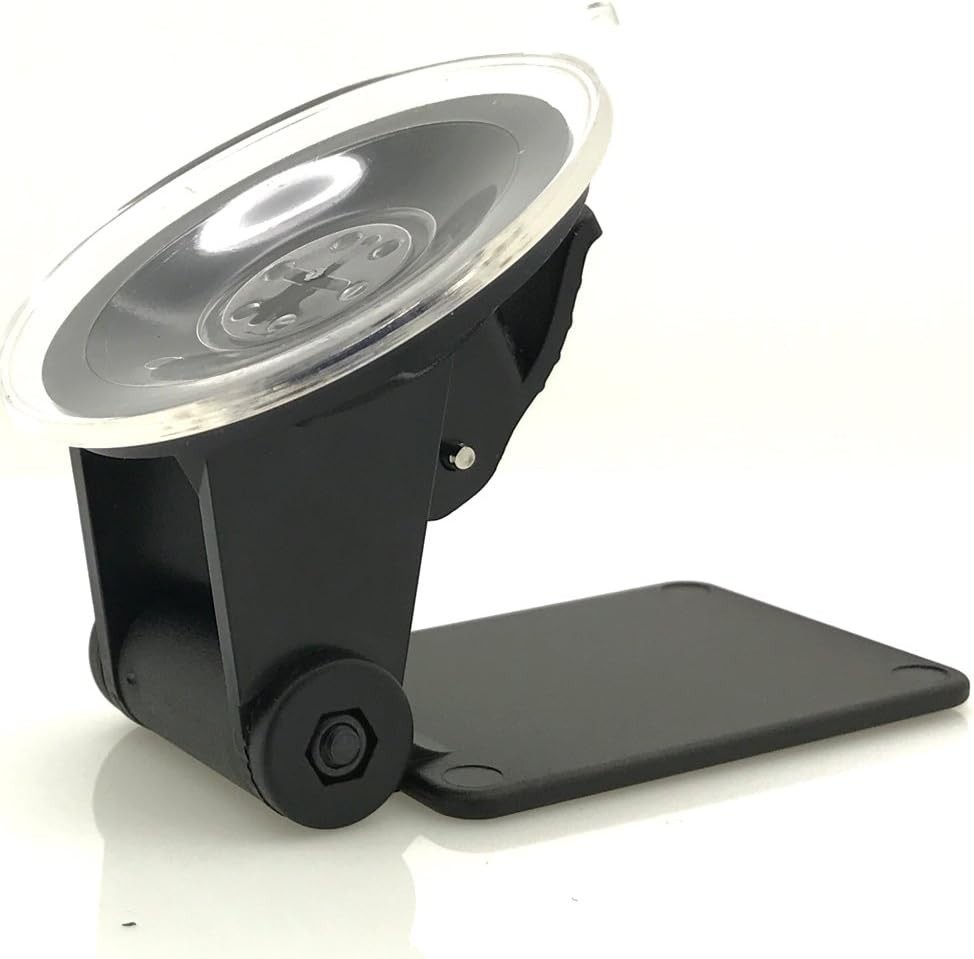 Universal Radar Detector Windshield & Dashboard Suction Mount - Black