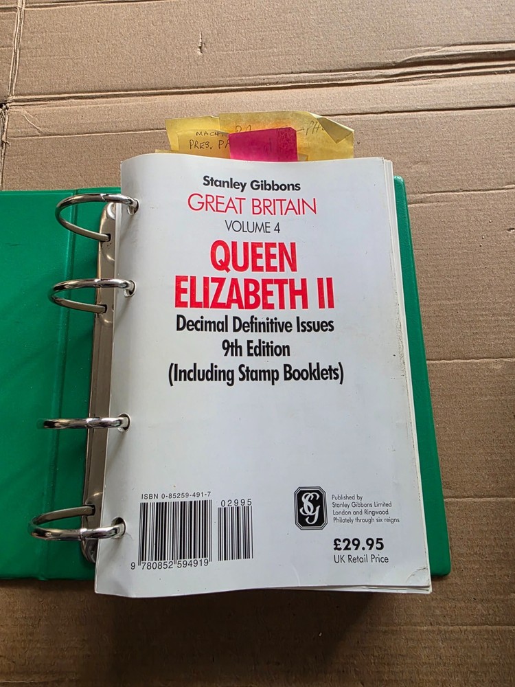 Stamp Catalogues Gibbons GB Vol 4 QEII 9th 7th 6th Edition Alan Wilson Machins