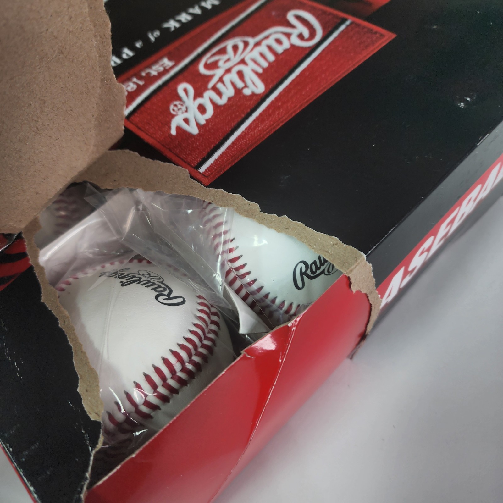 Rawlings R100PC Official Baseballs Dozen (12) New in Bags – Open Box