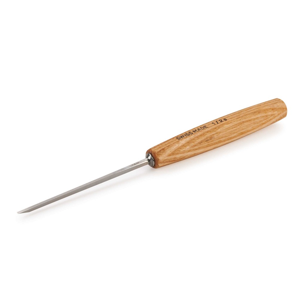 pfeil Swiss Made 2mm #1 Sweep Straight Chisel - Single Bevel