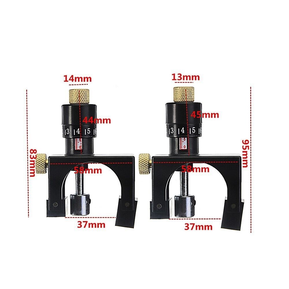Adjustable Planer Jointer Setting Blade Gauge Setter For Woodworking Tool 2Pcs