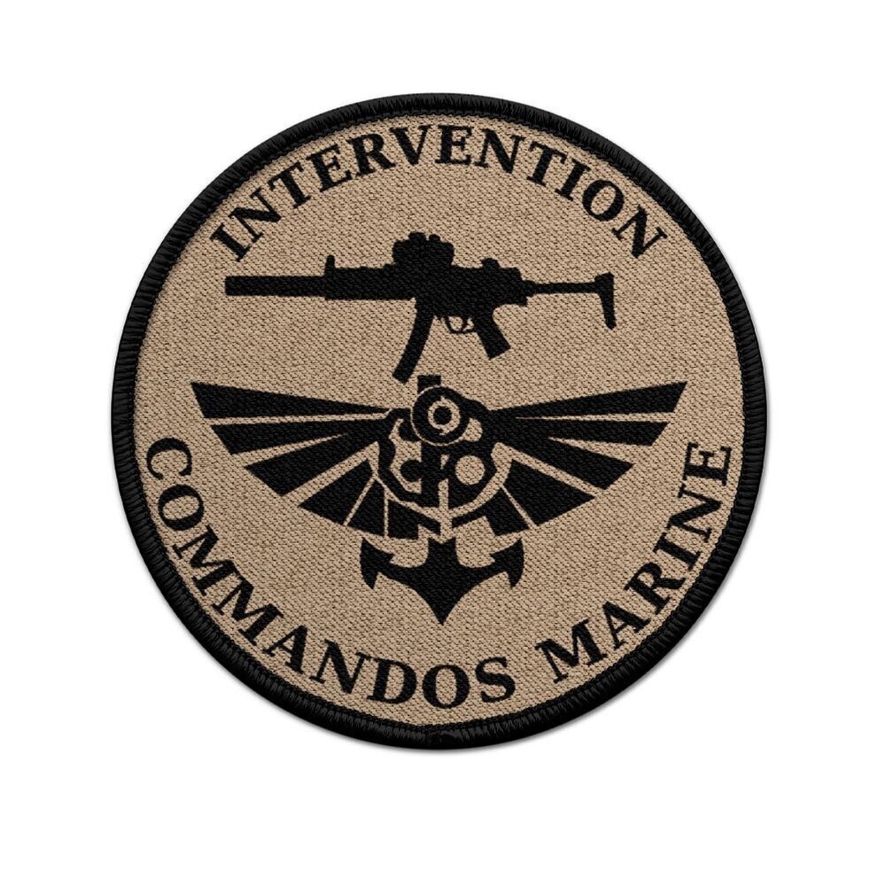 INTERVENTION COMMANDOS MARINE EMBROIDERED IRON-ON PATCH...