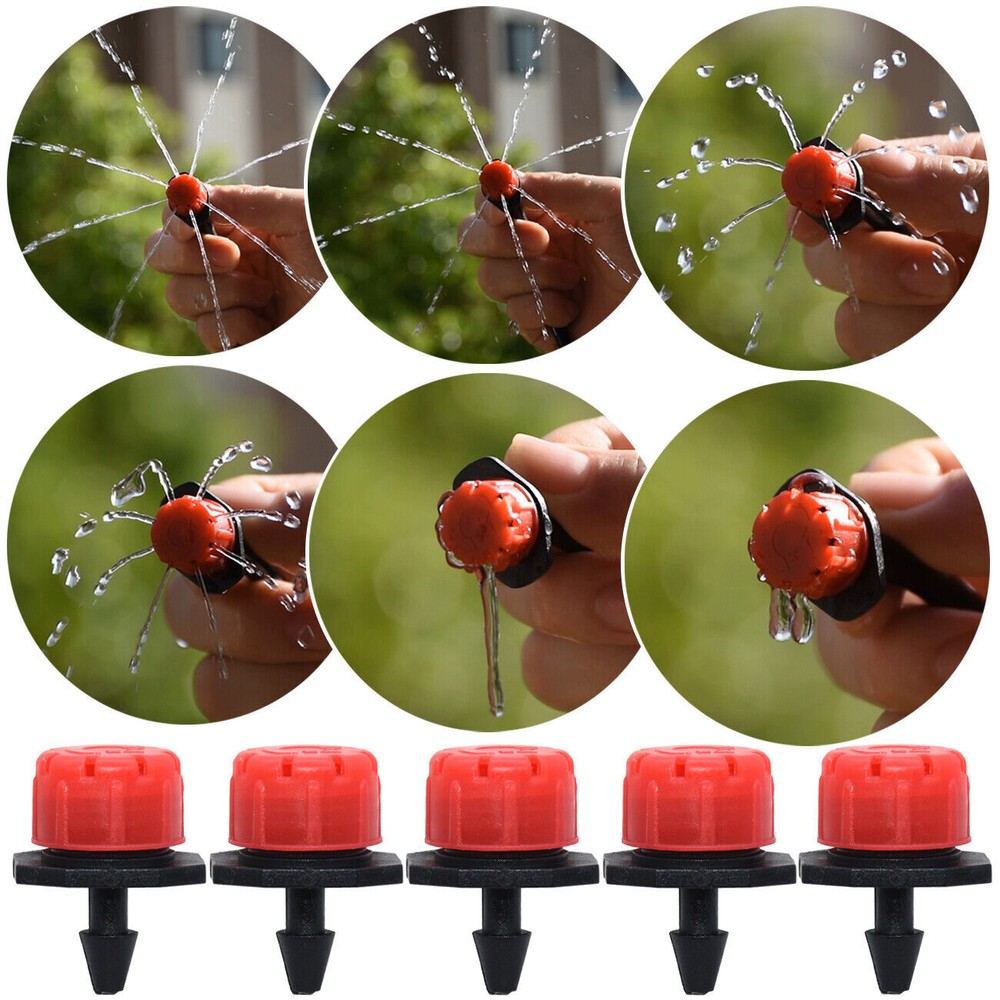100FT 30M Auto Drip Irrigation System Kit Timer Micro Sprinkler Garden Watering