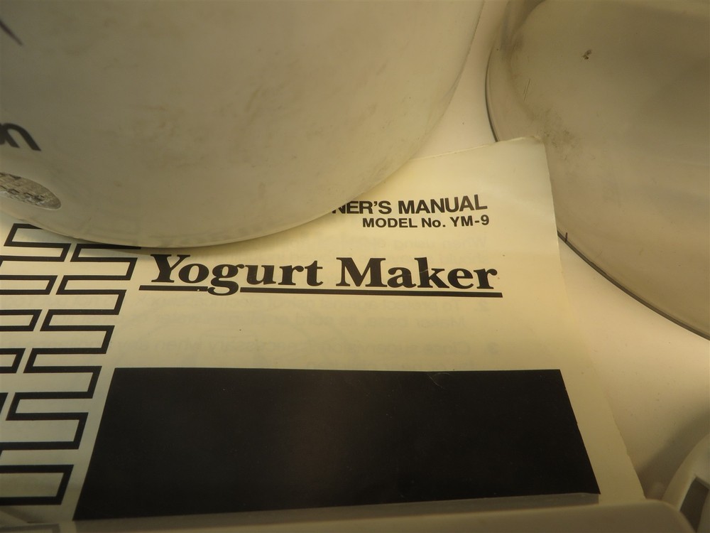 SALTON YOGURT MAKER # YM9