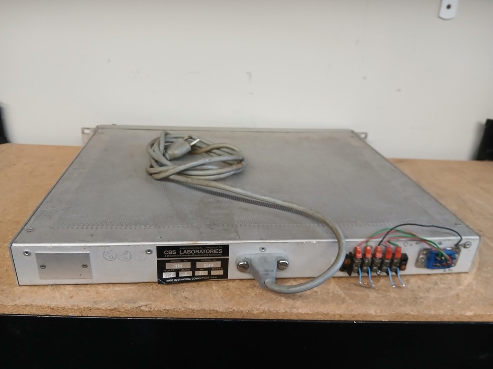 CBS Volumax Peak Controller Limiter Rack Compressor 4000