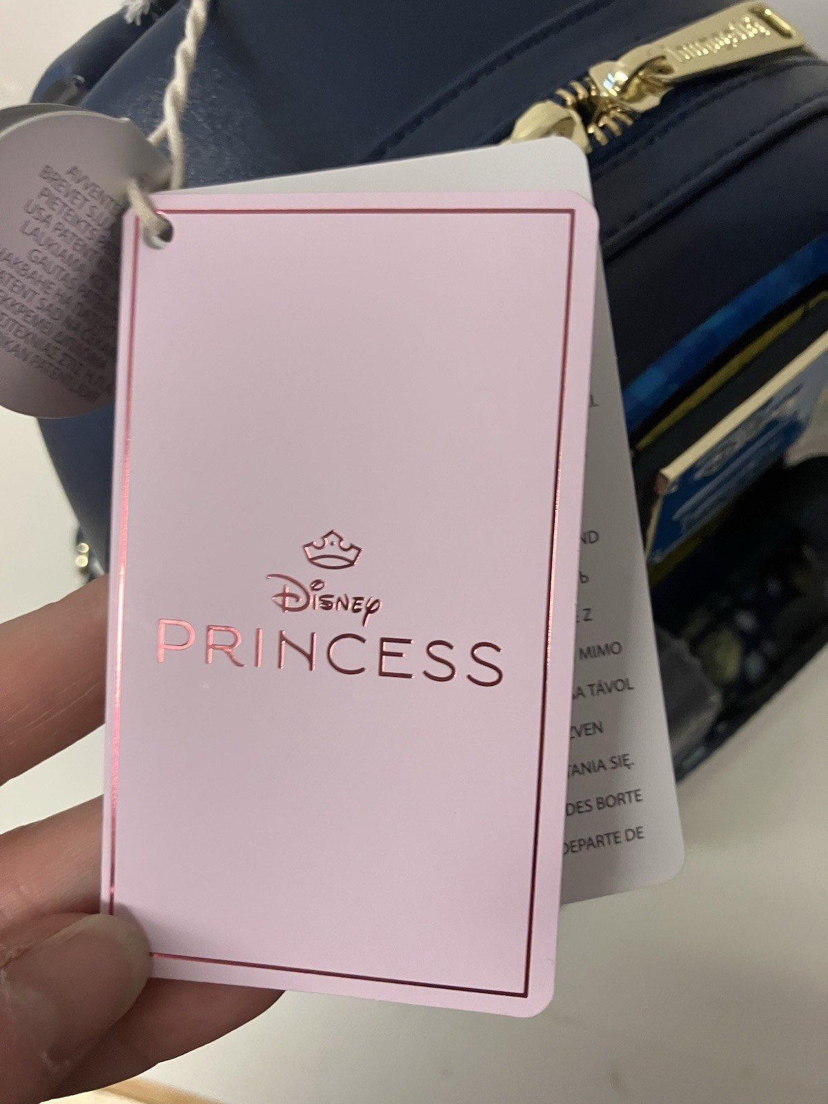 Loungefly Disney Princess Stained Glass Collection Snow White Mini Backpack NWT