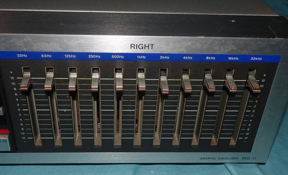 == Sony SEQ-11 Vintage Graphic Equalizer = SEQ11 = SEQ 11