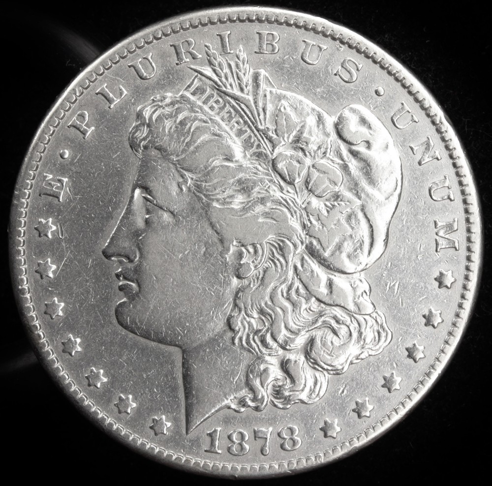 1878-s Morgan Silver Dollar.  High Grade. (Inventory A)