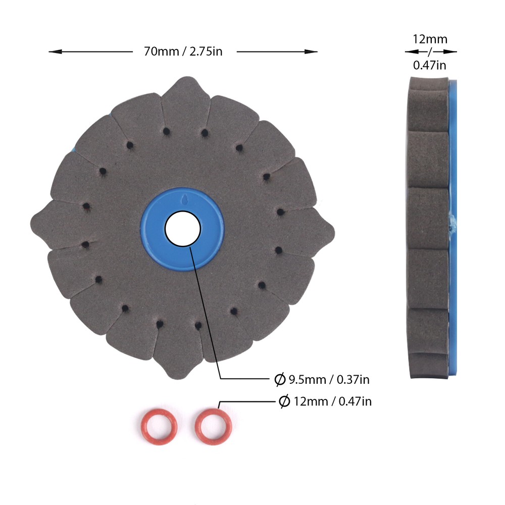 Maxcatch 2Pcs Fly Tying Vice Drying Racks Fly Tying Tools EVA Hooks Organization