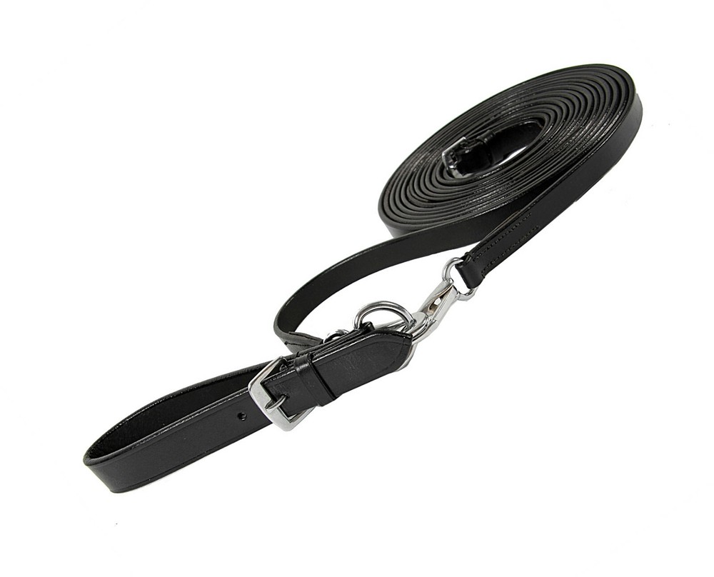 DRAW REINS TRAINING SMOOTH LEATHER SMOOTH LEATHER RETURN NETS