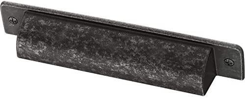 4" Iron Craft Bin Pull Distressed Iron