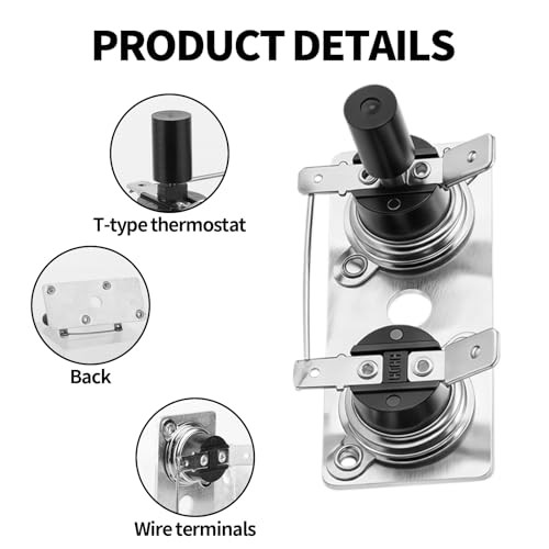 RV Water Heater Switch for Suburban 12V Limit 232282, Thermostat Switch
