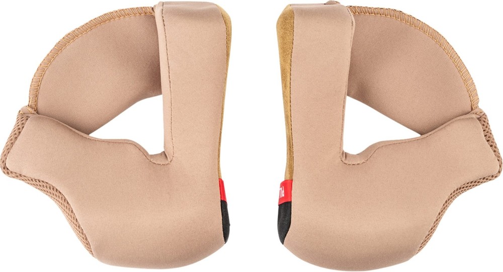 Icon Threshold Helmet Cheek Pads Brown