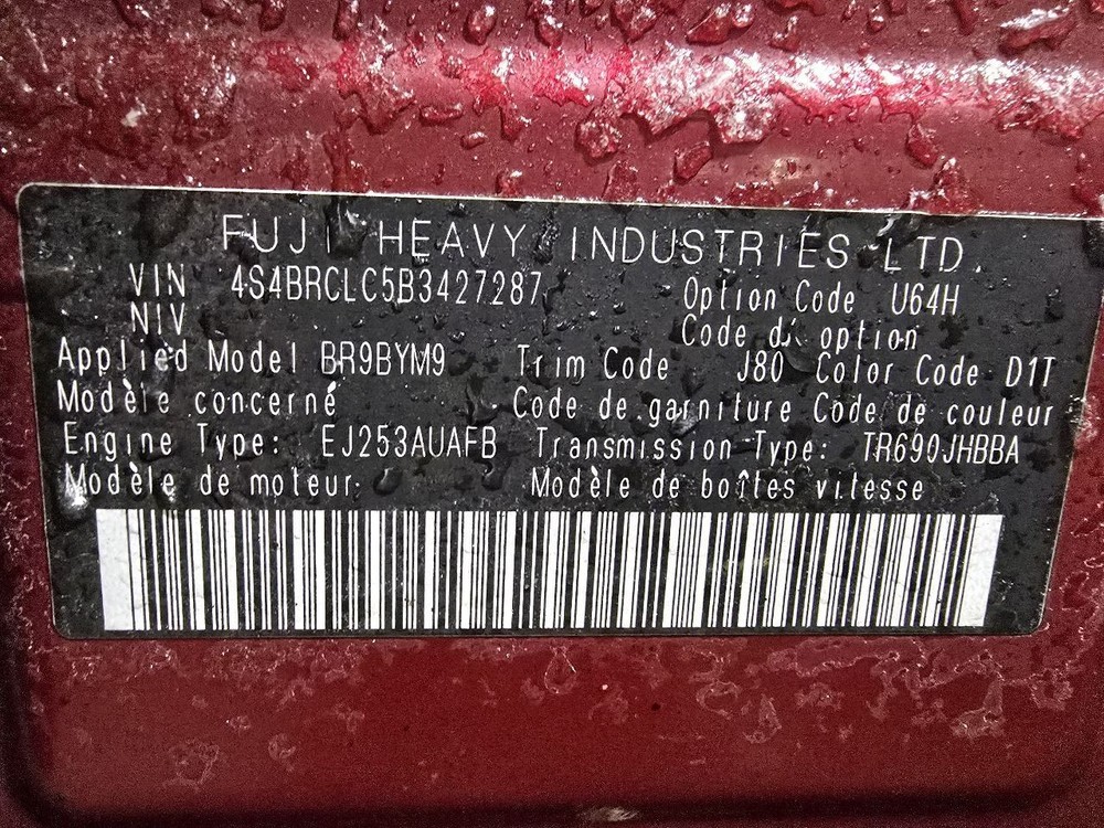 OUTBAKLEG 2011 Dash Bezel 615110