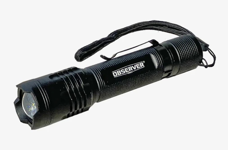 Observer Tools FL2 1000 Lumen Pocket LED Rechargeable Flashlight Blk