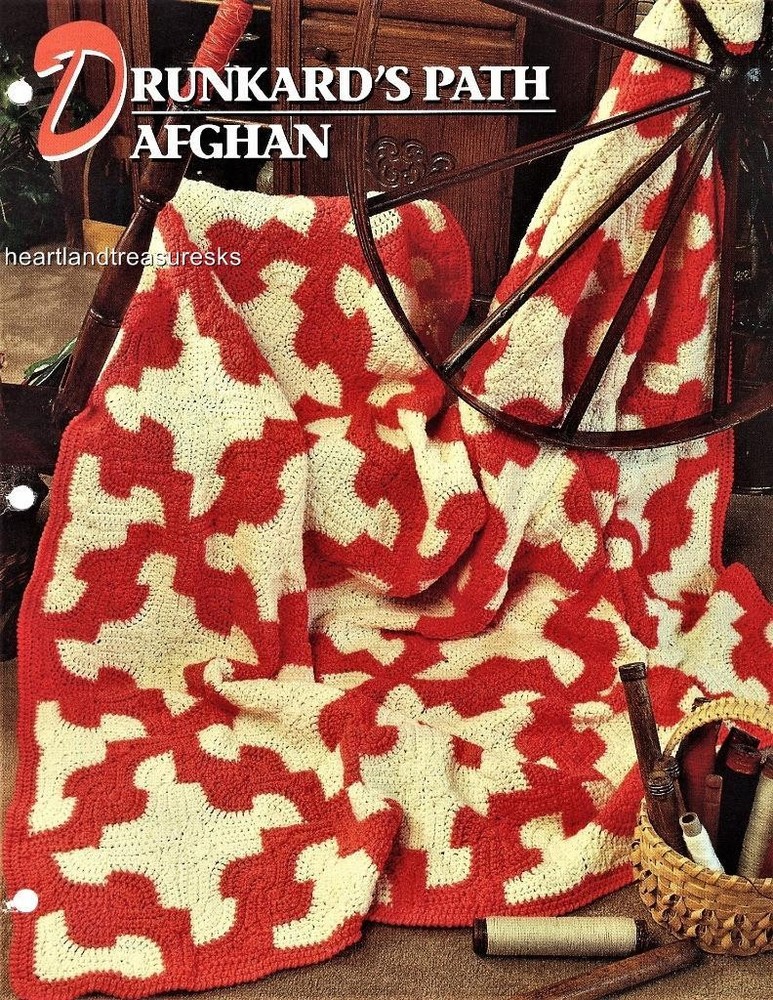 Drunkard's Path Afghan  Annie's Attic Crochet Afghan Pattern Page