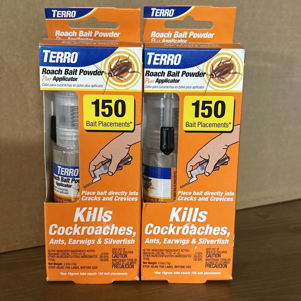 2 - TERRO Roach Bait Powder Plus Applicator’s