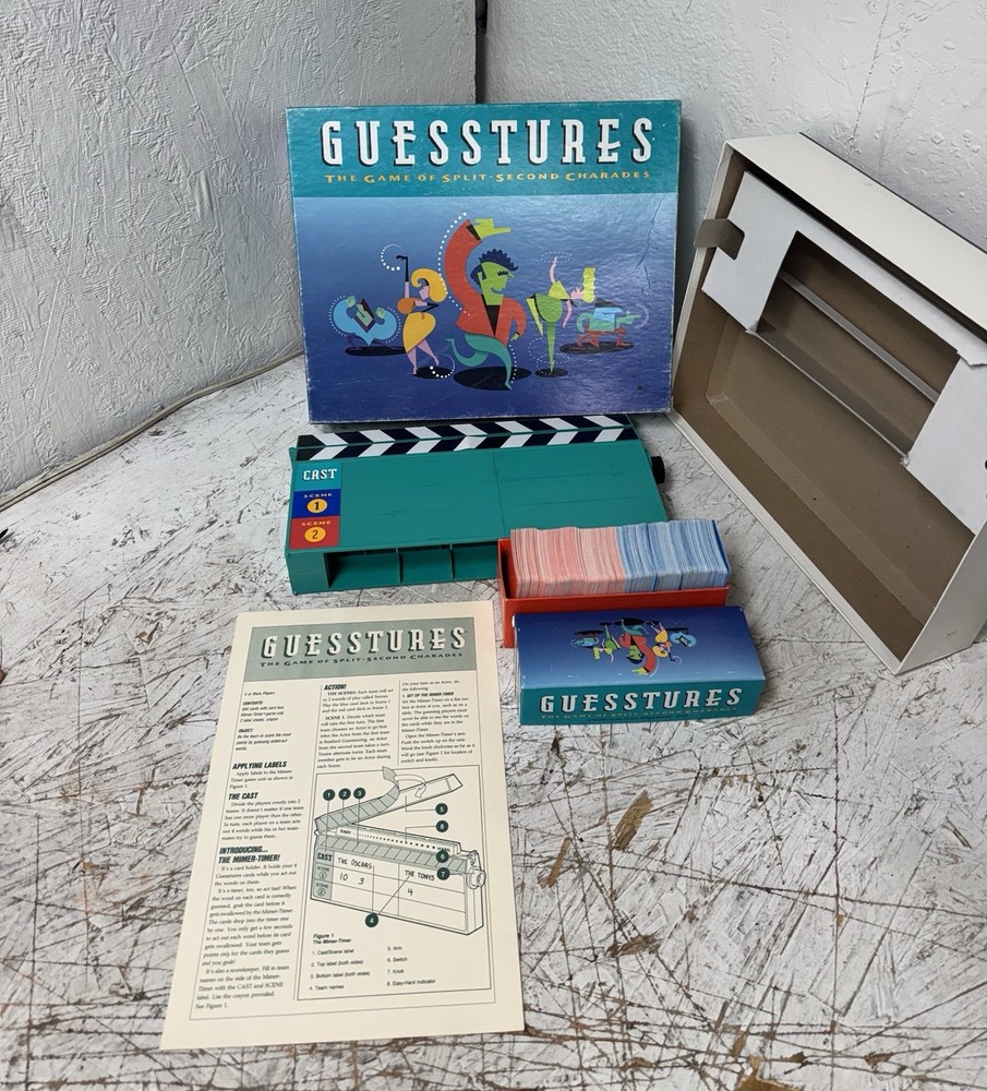 1990 Gesstures Game Pre Owned Good Condition