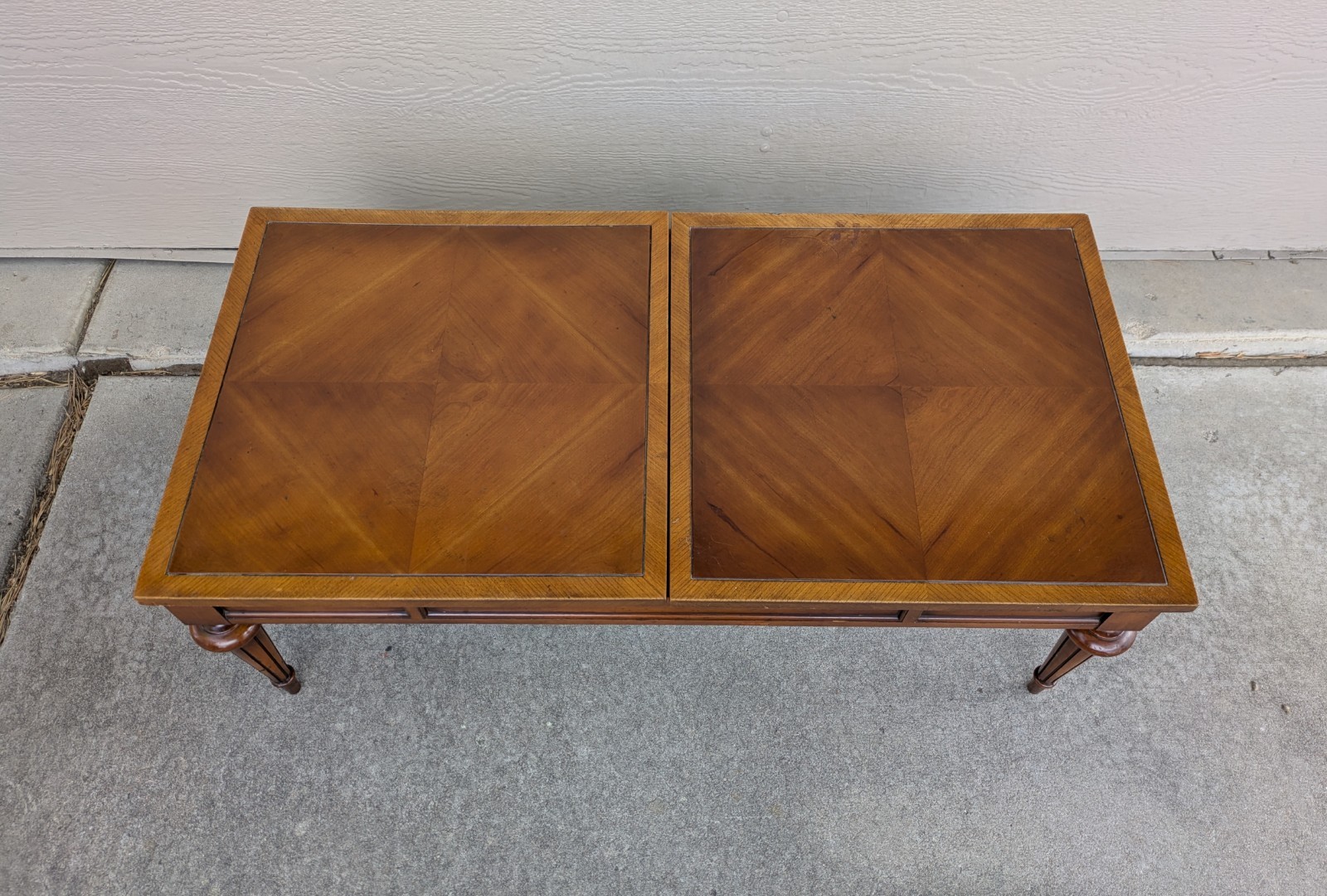 Vintage 1955 Lane Sliding Top Cocktail Coffee Table w Hidden Storage MCM 370