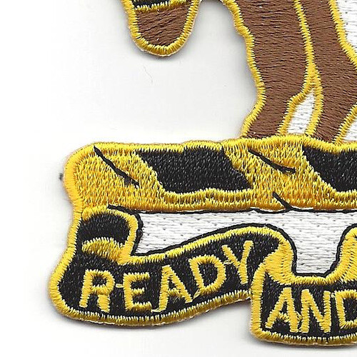 10th Cavalry Regiment Patch
