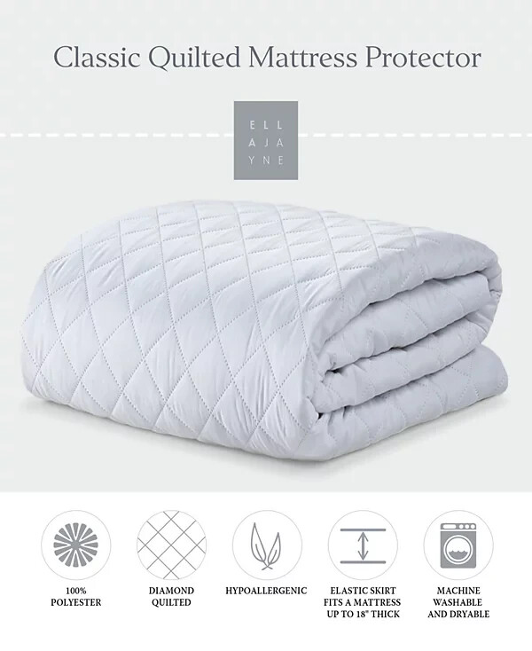Ella Jayne Classic Quilted Mattress Protector - King