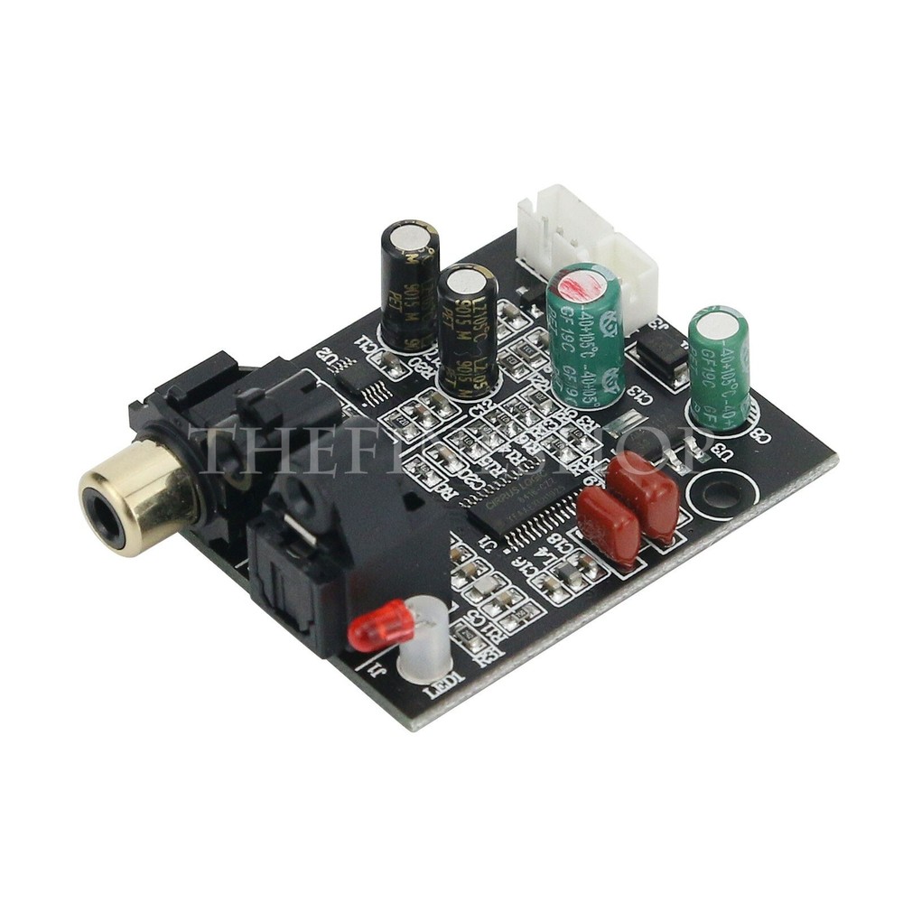 DAC Digital Decoder 24 Bit 192K Optical Fiber Coaxial Decode Board CS8416+CS4344