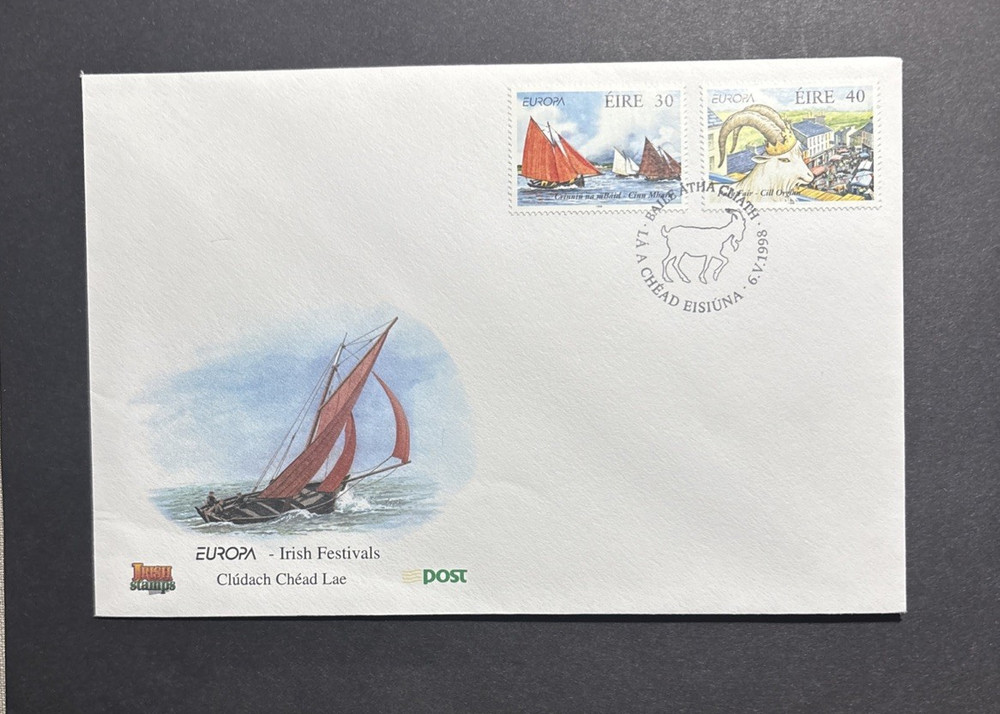 IRELAND EUROPE CEPT ENVELOPE FDC 1998