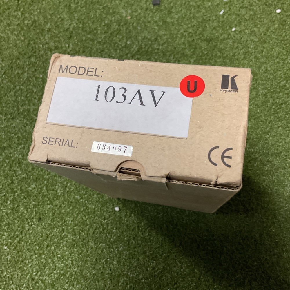 EUC Kramer Tools 103AV 1:3 Composite Video & Stereo Audio Distribution Amplifier