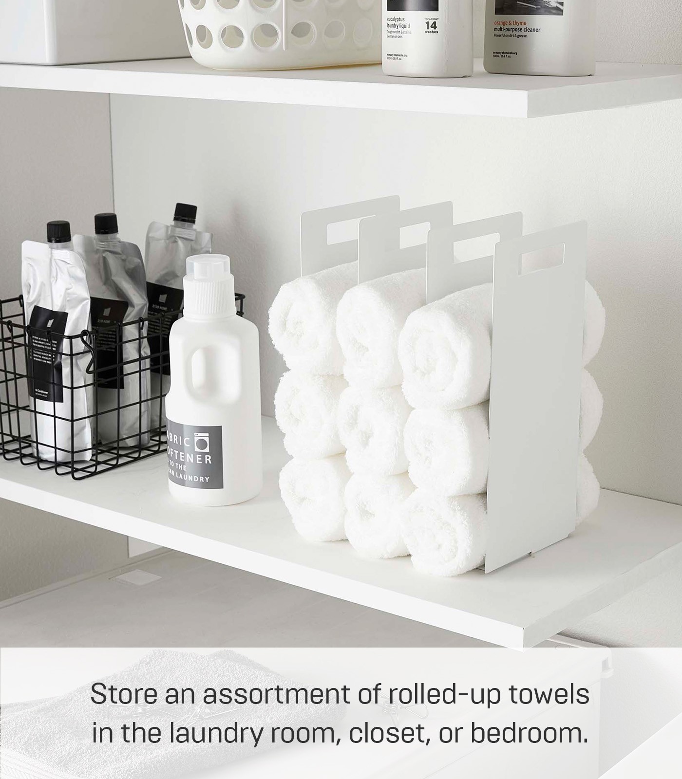 Yamazaki Home TOWER Towel Storage Organizer – 30% OFF MSRP