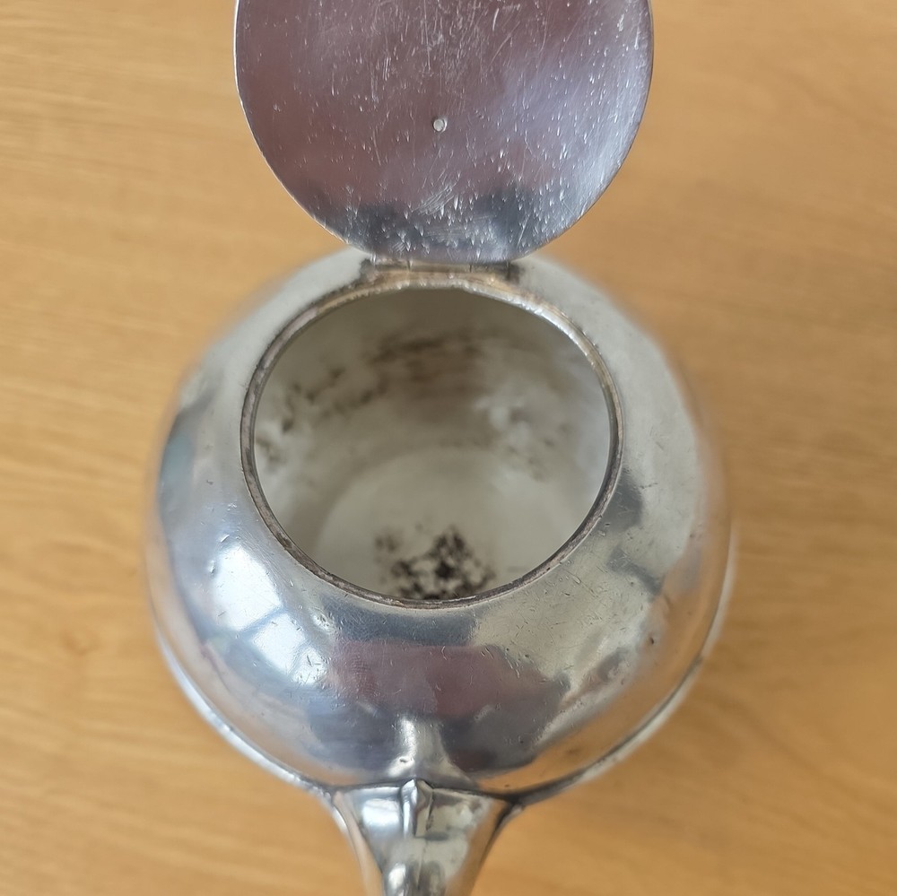 Antique Christophle French Modern Style Silverplate Tea Pot Paris 1900