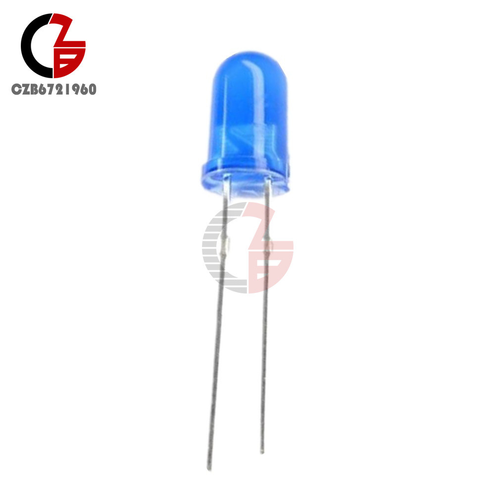 100Pcs LED 5MM BLUE COLOR BLUE LIGHT Super Bright