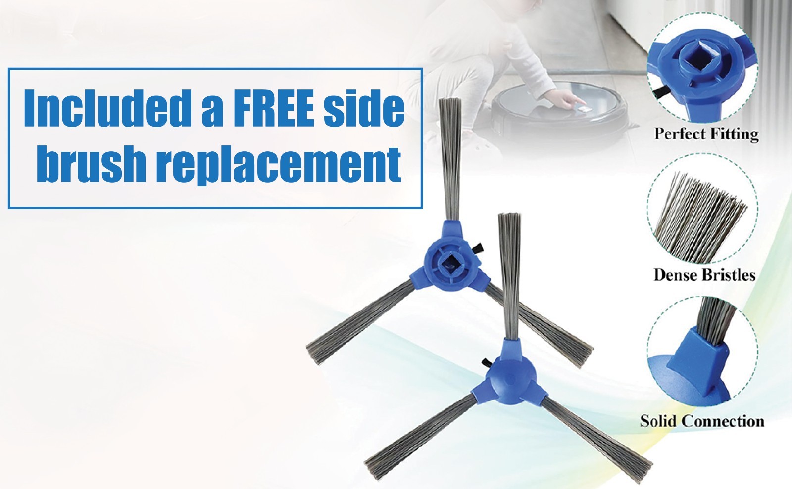 Eufy RoboVac 11S,11S Max, 12, 15T,15C,15C Max,25C,30,30C Max Battery Replacement