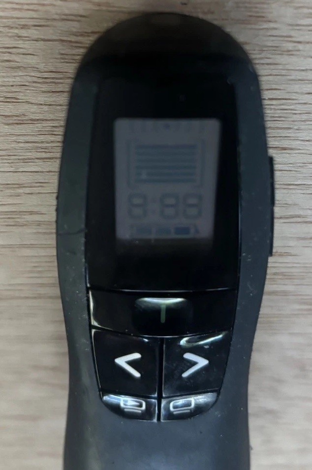 Logitech Professional Slideshow Remote Laser Pointer Presenter