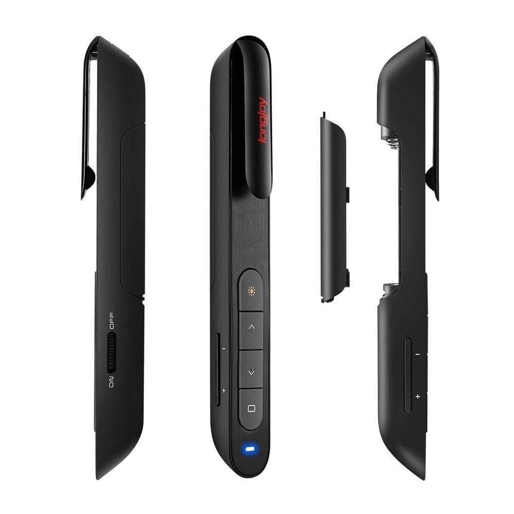 Longjoy Slim Wireless Laser Presenter ( with clip)