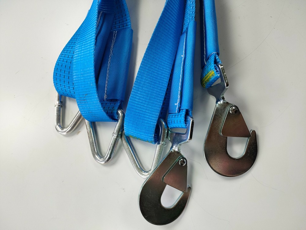 Blue Winch Recovery Brother Trailer Strap - Even Pull System