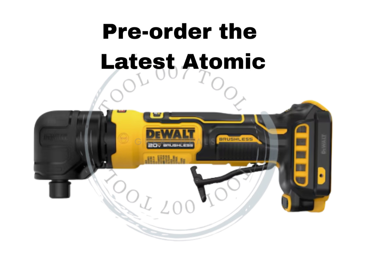 DEWALT ATOMIC DCG422B Right Angle Die Grinder, Tool Only