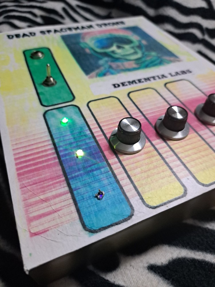 Vintage Synthesizer Psychedelic